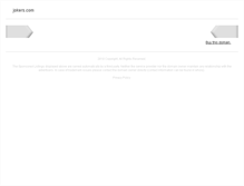 Tablet Screenshot of jokers.com
